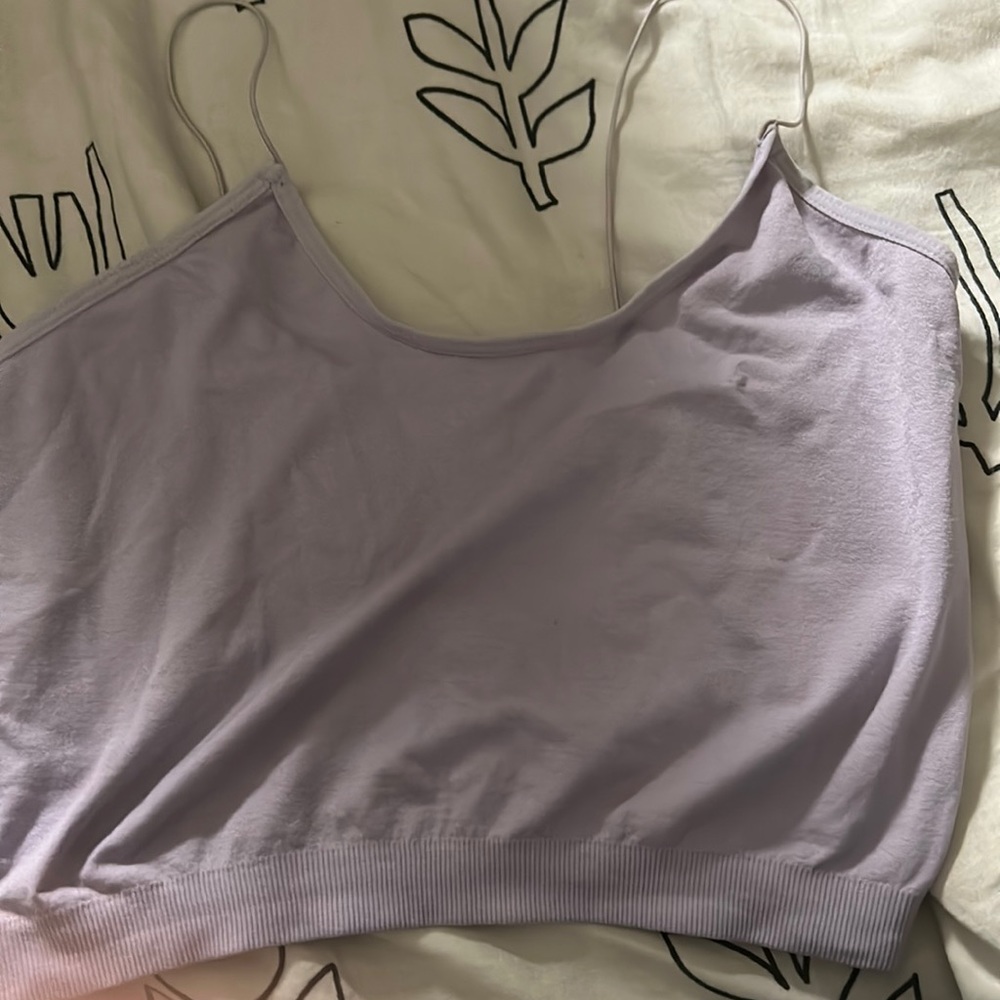 Light purple crop